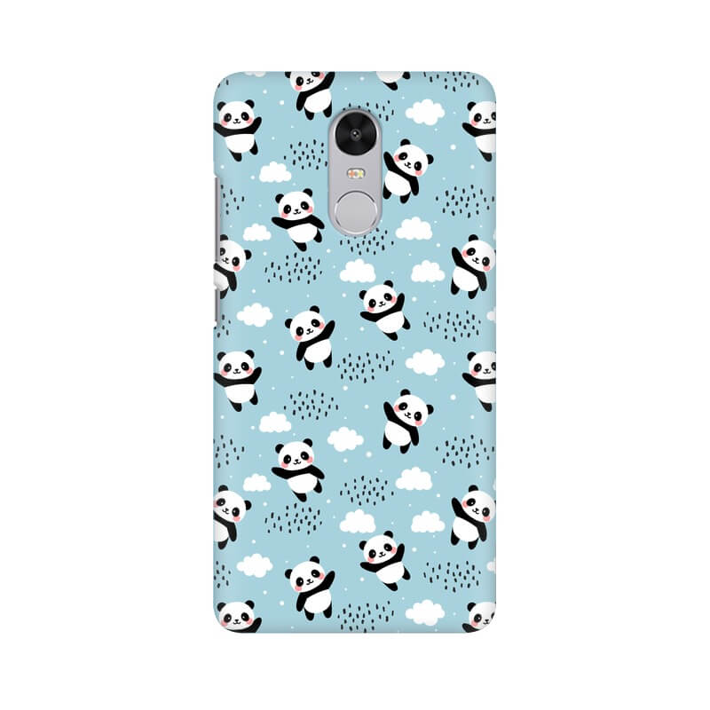 Panda Abstract Pattern Redmi Note 4 Cover - The Squeaky Store