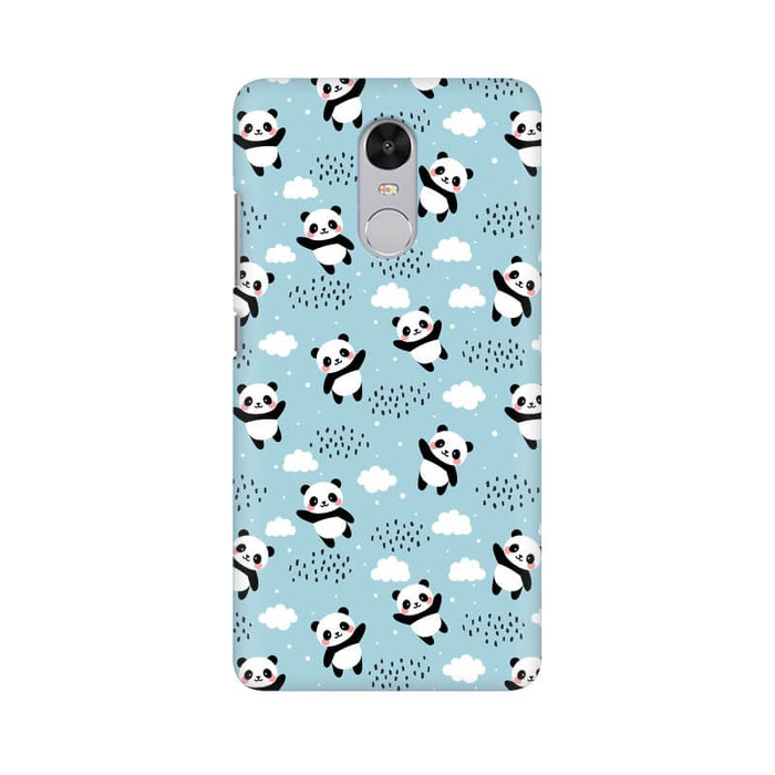 Panda Abstract Pattern Redmi Note 4 Cover - The Squeaky Store