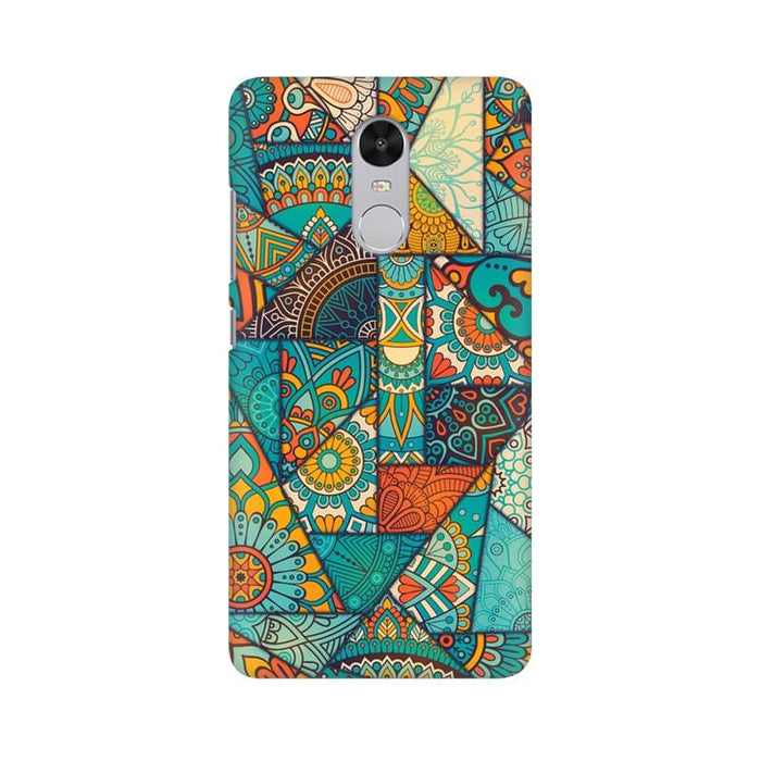 Abstract Geometric Pattern Redmi Note 4 Cover - The Squeaky Store