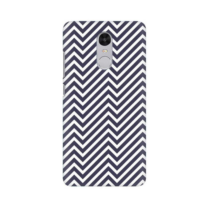 Zigzag Abstract Pattern Redmi Note 4 Cover - The Squeaky Store