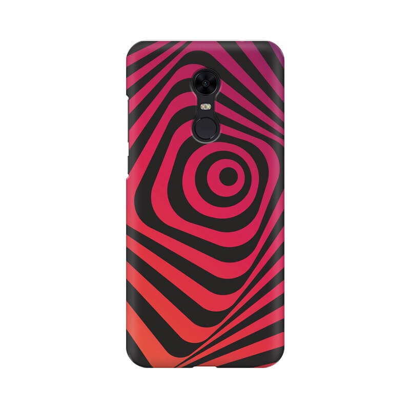 Optical Illusion Abstract Pattern Designer Redmi NOTE 5 Cover - The Squeaky Store