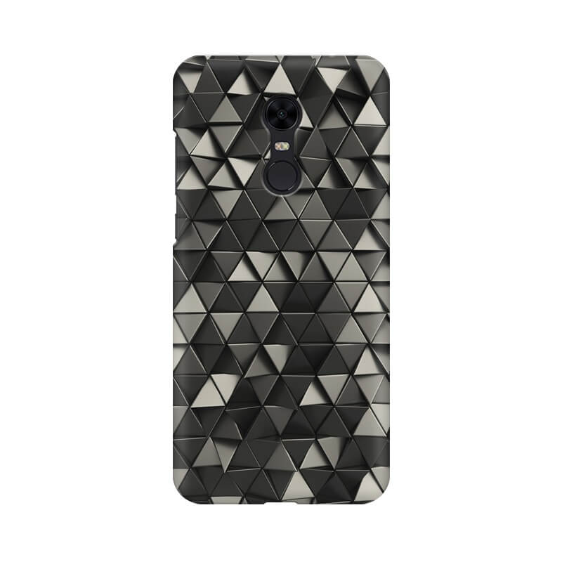 Triangular Abstract Pattern Designer Redmi NOTE 5 Cover - The Squeaky Store