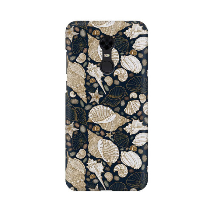 Shells Illustration Designer Redmi NOTE 5 Cover - The Squeaky Store