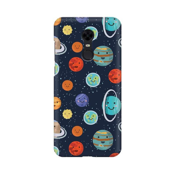 Planets Illustration Designer Redmi NOTE 5 Cover - The Squeaky Store