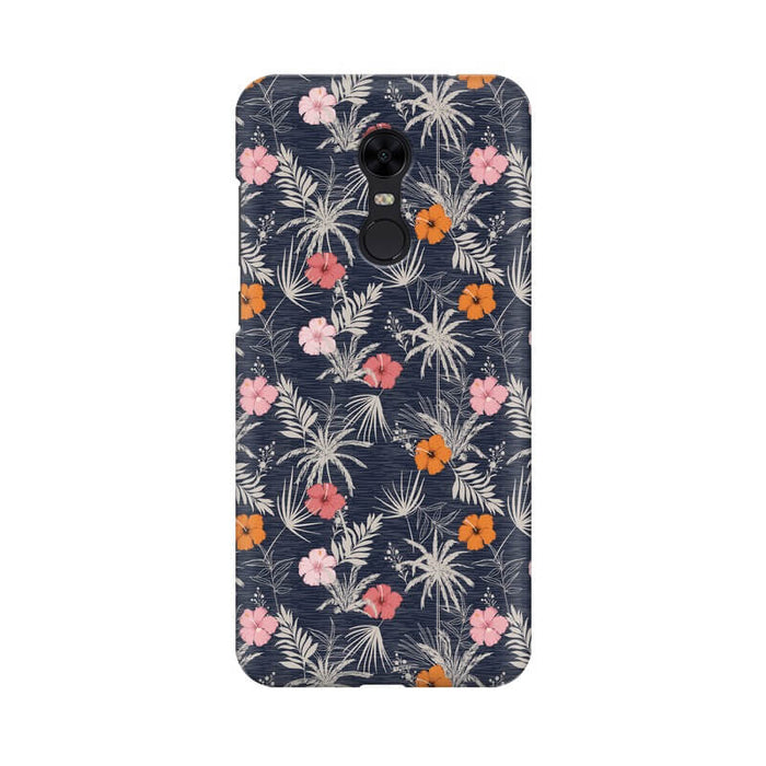 Leafy Abstract Pattern Redmi NOTE 5 Cover - The Squeaky Store