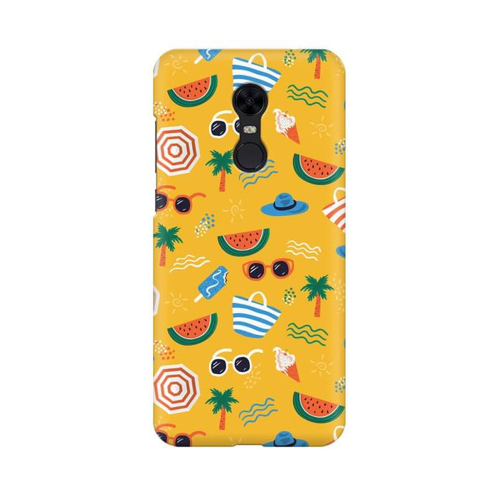 Beach Abstract Pattern Redmi NOTE 5 Cover - The Squeaky Store