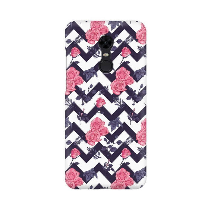 Zigzag Abstract Pattern Redmi NOTE 5 Cover - The Squeaky Store