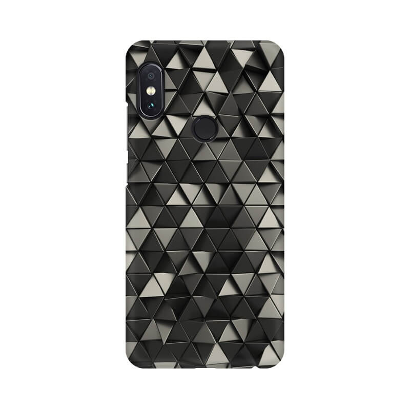 Triangular Abstract Pattern Designer Redmi NOTE 5 PRO Cover - The Squeaky Store