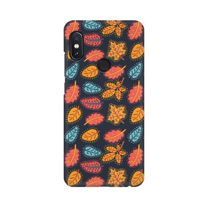 Leafy Abstract Pattern Redmi MI NOTE 6 Cover - The Squeaky Store