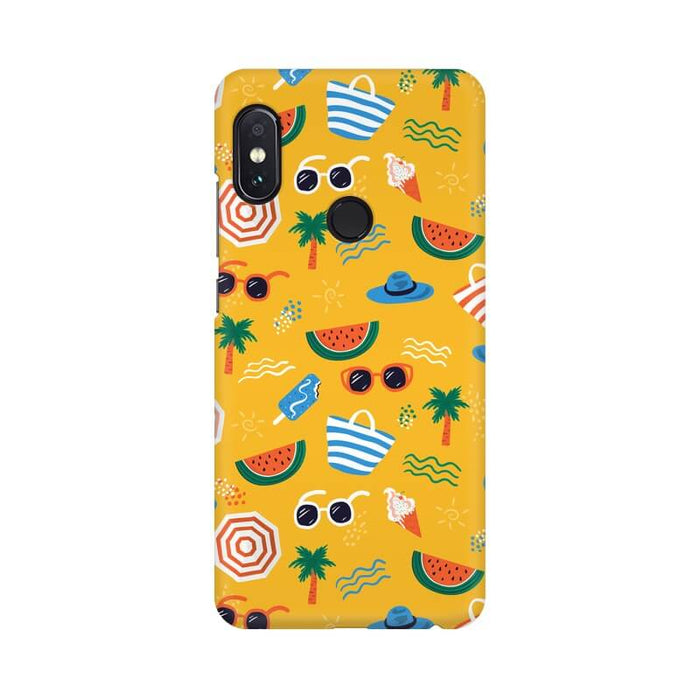 Beach Abstract Pattern Redmi Note 7 Cover - The Squeaky Store