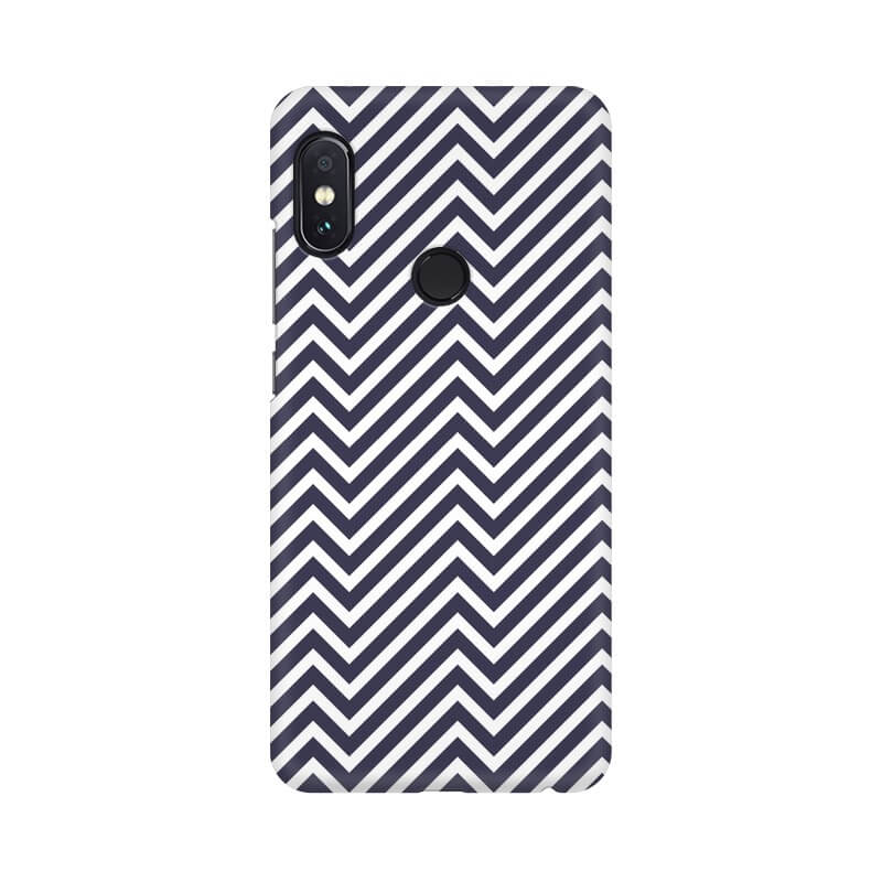 Zigzag Abstract Pattern Redmi MI NOTE 7 PRO Cover - The Squeaky Store