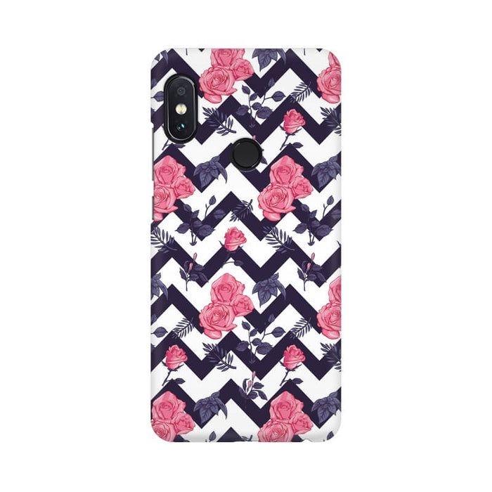 Zigzag Abstract Pattern Redmi MI NOTE 6 Cover - The Squeaky Store