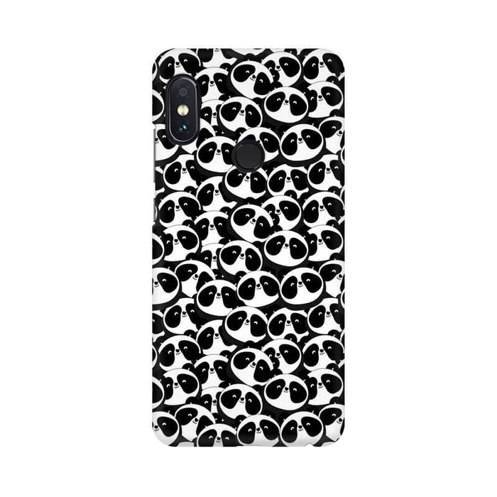 Panda Abstract Pattern Redmi A2 Cover - The Squeaky Store