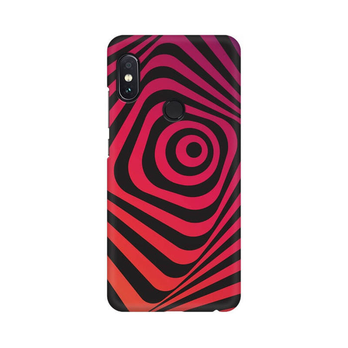 Optical Illusion Abstract Designer Redmi MI 8 Cover - The Squeaky Store