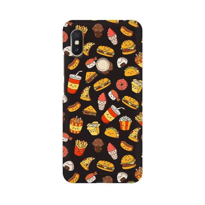 Foodie Abstract Pattern Designer Xiaomi MI Y2 Cover - The Squeaky Store