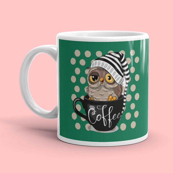 Lazy Owl Mug-thesqueakystore.myshopify.com