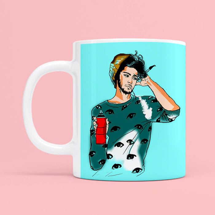 Zayn Malik Spray Paint Mug - The Squeaky Store