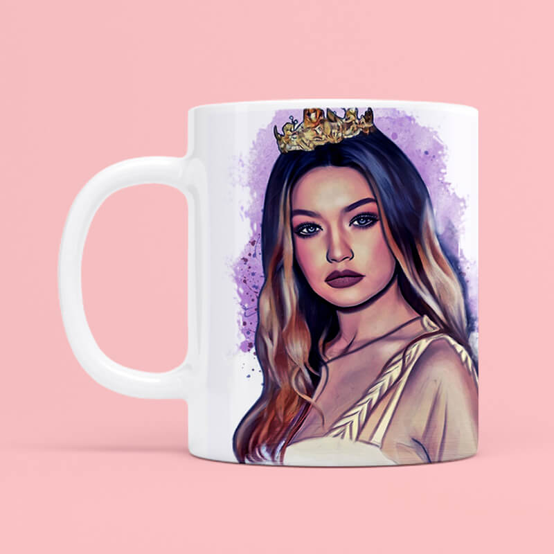 Gigi Hadid Beautiful Princess Mug - The Squeaky Store