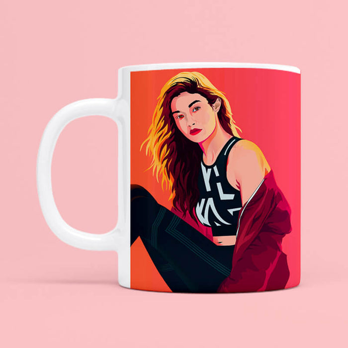 Gigi Hadid Sporty Colorful Mug - The Squeaky Store