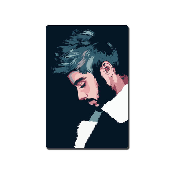 Zayn Malik Side Face Cool Fridge Magnet-thesqueakystore.myshopify.com