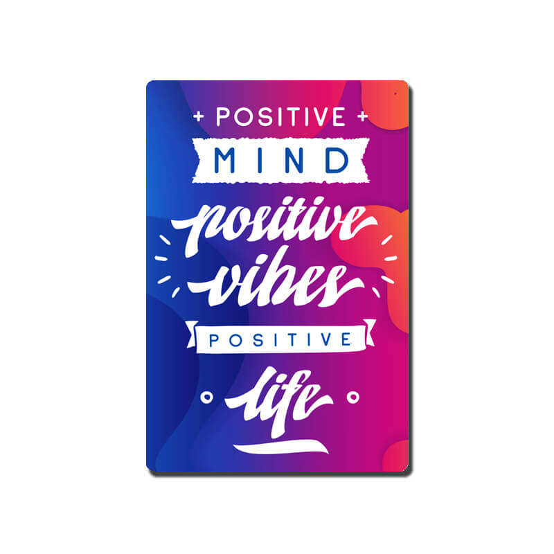 Positive Life Quote Fridge Magnet-thesqueakystore.myshopify.com