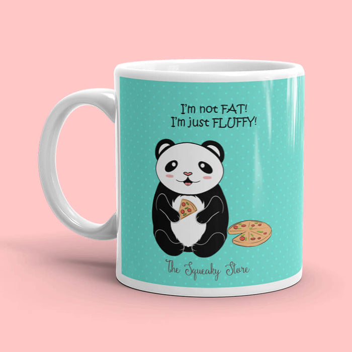 Fluffy Panda Mug - The Squeaky Store