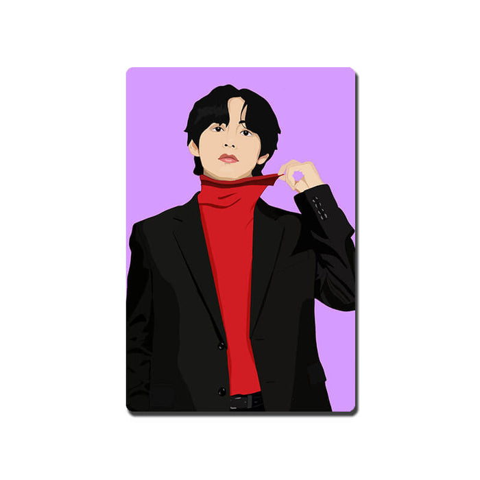 BTS Army Jungkook, Suga, J Hope, Kim Taehyung, Jin, Jimin, RM, BTS Band Singer, Music, K-pop, Korea Home Decor Designer Printed Fridge Magnet 4-thesqueakystore.myshopify.com